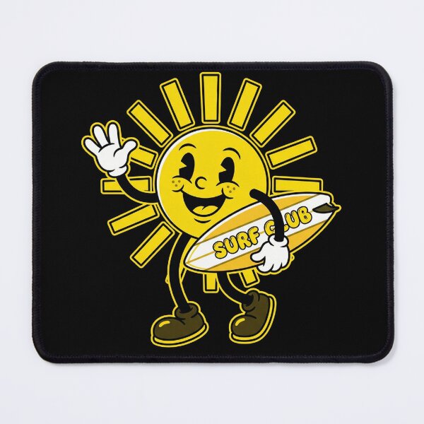 Item preview, Vintage 1930s Rubber Hose Sun Surf Club Mascot designed and sold by TeNovaStudio.
