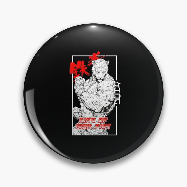 Item preview, King Of Iron Fist Tekken 8 King Harajuku Japanese Anime Style designed and sold by jinajinawoodood.