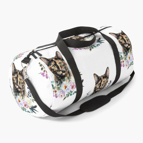 Item preview, Watercolor Tortoiseshell Cat designed and sold by Liededrom..