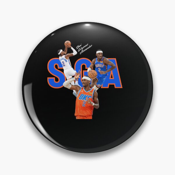 Item preview, Shai Bold Name Basketball Collage Poster Design Today designed and sold by KenzaCoppin.