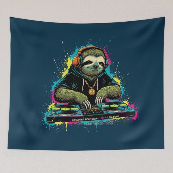 Item preview, DJ Sloth designed and sold by Aise06.