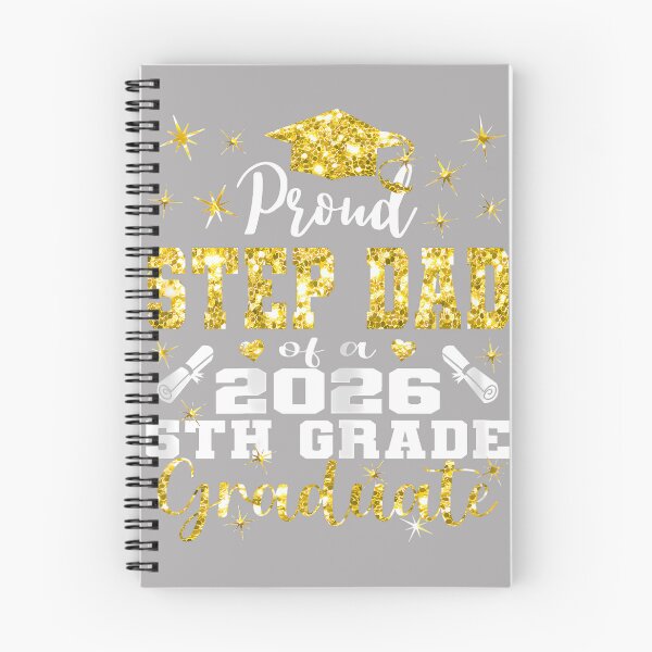 Item preview, Proud Step Dad of 5th Grade Graduate 2026 Family Graduation designed and sold by GreggRoss.