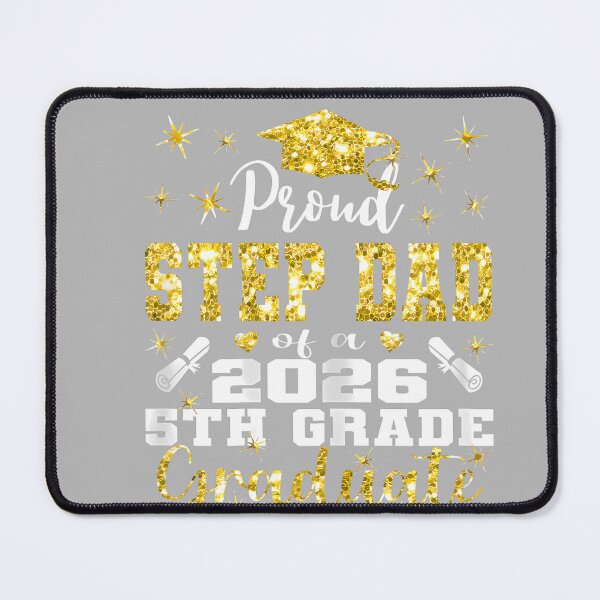 Item preview, Proud Step Dad of 5th Grade Graduate 2026 Family Graduation designed and sold by GreggRoss.