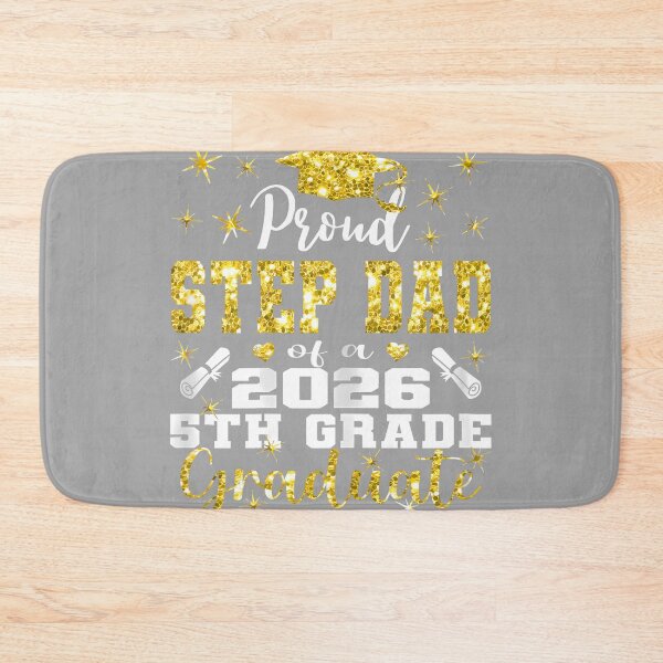 Item preview, Proud Step Dad of 5th Grade Graduate 2026 Family Graduation designed and sold by GreggRoss.