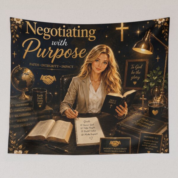 Item preview, Negotiating With Purpose Faith Sales Representative designed and sold by Omni Craft .