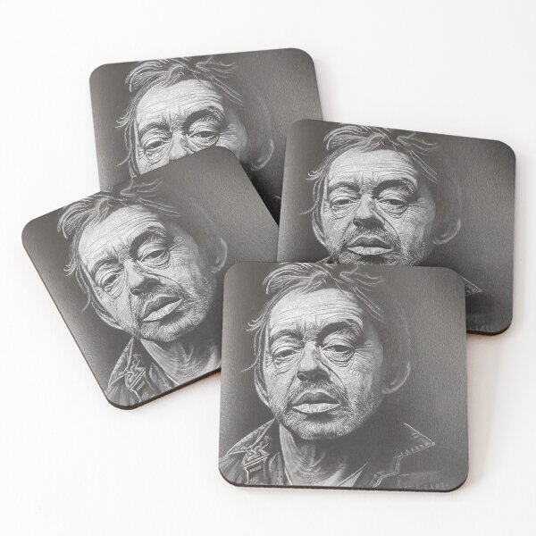Item preview, Portrait of Serge Gainsbourg designed and sold by lokiodi73.