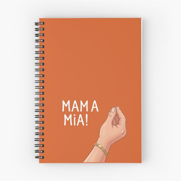 Item preview, Cartoon Italian Hand Gesture - Mamma Mia! designed and sold by GrabaHuk.