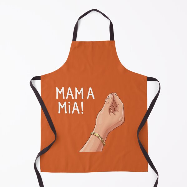 Item preview, Cartoon Italian Hand Gesture - Mamma Mia! designed and sold by GrabaHuk.