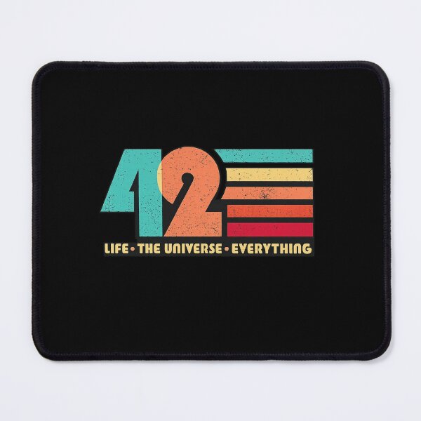 Item preview, 42 Life The Universe Everything Geek Philosophy Design designed and sold by Ekonolotie.