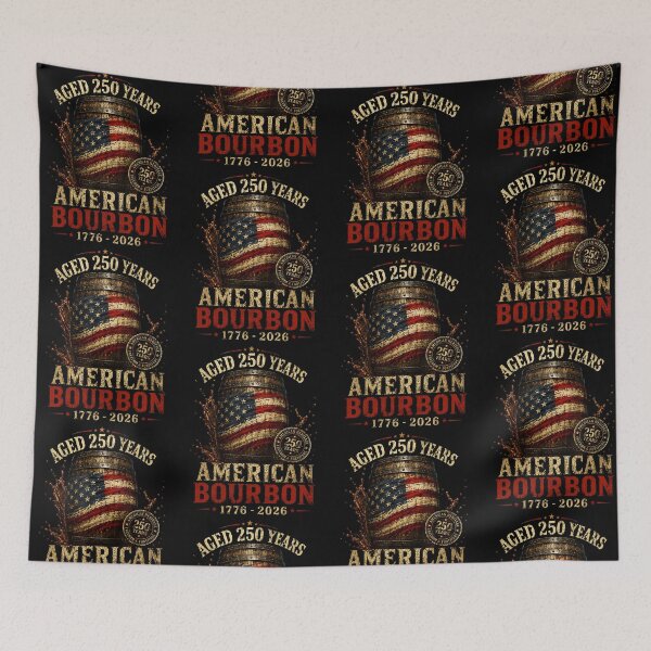 Item preview, Bourbon Built America Patriotic Whiskey 250 Years 1776-2026 Patriotic designed and sold by jinajinawoodood.