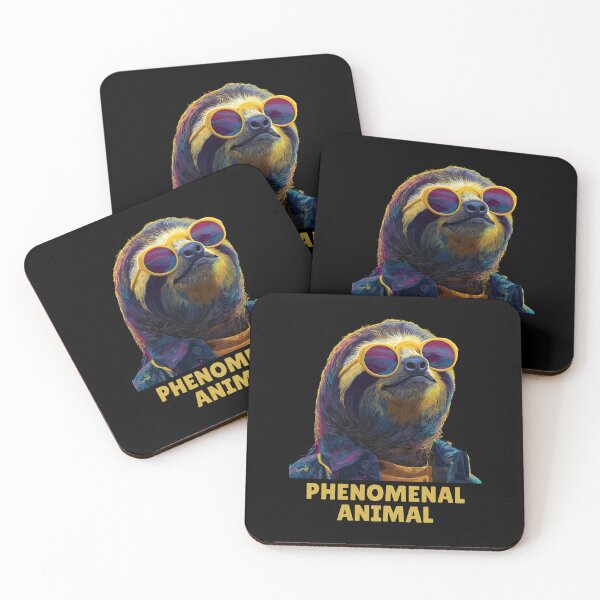 Item preview, Phenomenal Animal Cool Sloth Wearing Sunglasses Graphic designed and sold by jinajinawoodood.