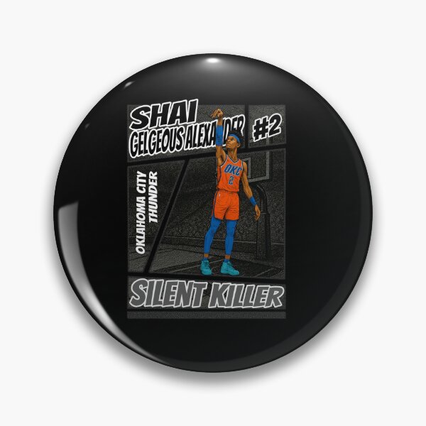 Item preview, Shai Silent Killer Comic Basketball Poster Design Today designed and sold by KenzaCoppin.