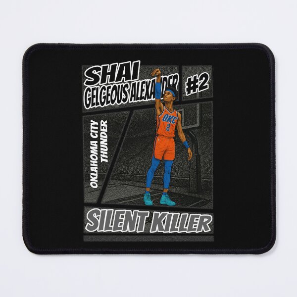 Item preview, Shai Silent Killer Comic Basketball Poster Design Today designed and sold by KenzaCoppin.