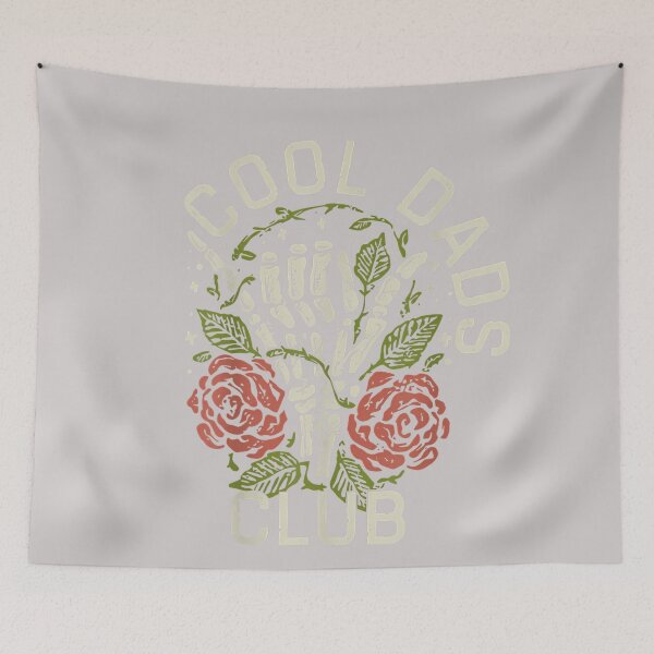 Item preview, Cool Dads Club Skeleton Hand Rose Flower Daddy Father's Day designed and sold by MabelWells.