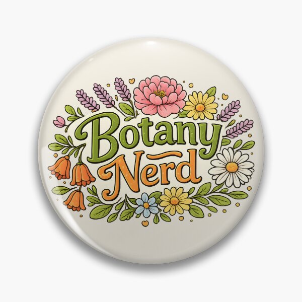 Item preview, Botany Nerd – Cute Floral Botanical Typography Design designed and sold by blankTeeShirt.