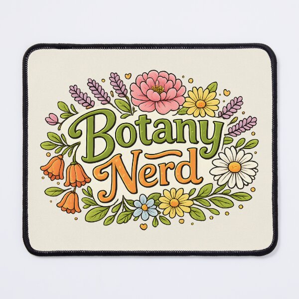 Item preview, Botany Nerd – Cute Floral Botanical Typography Design designed and sold by blankTeeShirt.