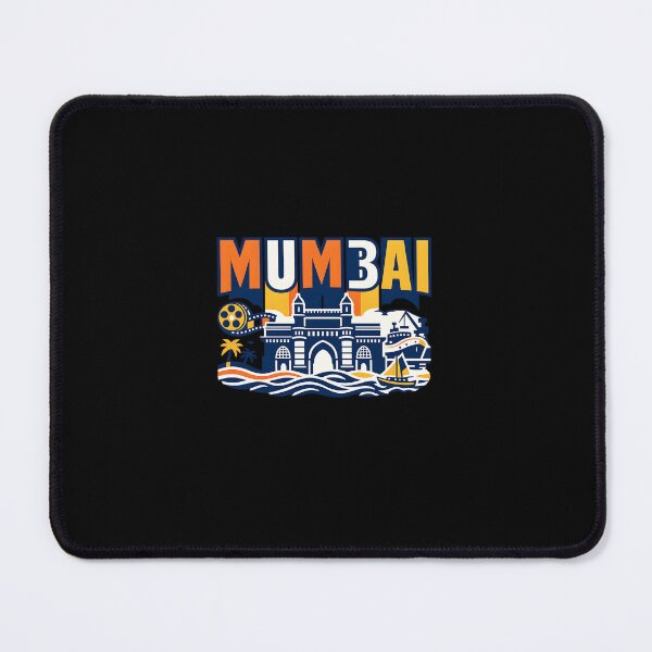 Item preview, Mumbai Retro Travel Tee | Vintage Graphic Shirt designed and sold by SJarts Creative Studio.