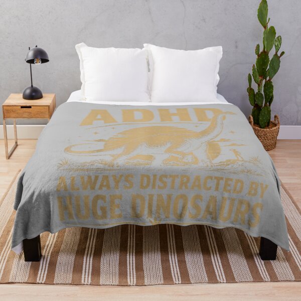 Item preview, ADHD Dinosaur Design Always Distracted By Huge Dinosaurs designed and sold by mjohnson9.