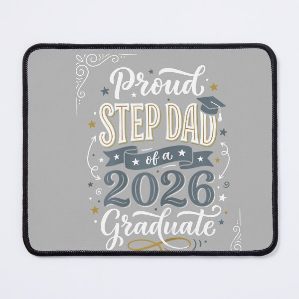 Item preview, Proud Step Dad of a 2026 Graduate Senior Family Graduation designed and sold by GreggRoss.