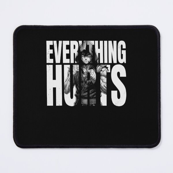 Item preview, Everything Hurts Dark Manga Japanese Anime Aesthetic Grunge Design designed and sold by jinajinawoodood.