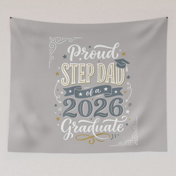 Item preview, Proud Step Dad of a 2026 Graduate Senior Family Graduation designed and sold by GreggRoss.
