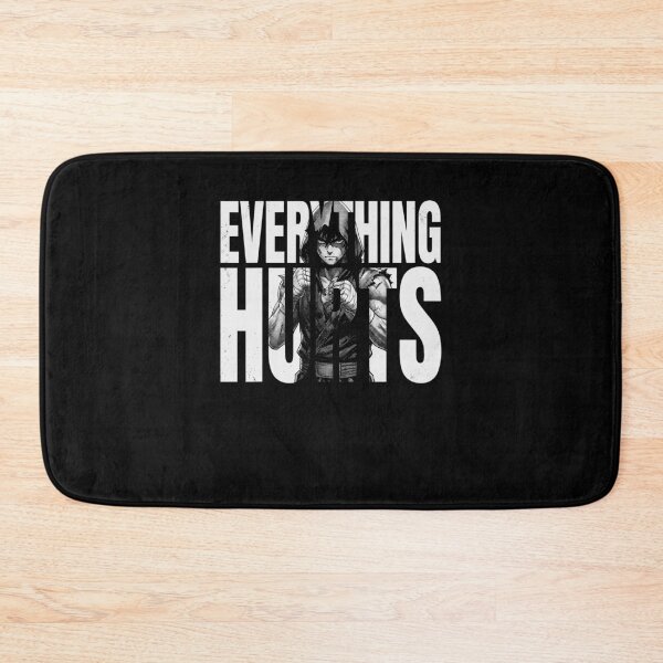 Item preview, Everything Hurts Dark Manga Japanese Anime Aesthetic Grunge Design designed and sold by jinajinawoodood.