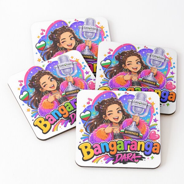 Item preview, Bangaranga Winner 2026 Song Contest Dara Love Song Eurovision Sticker designed and sold by DaniVi.