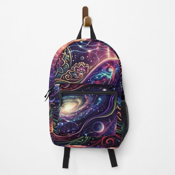 Artikelvorschau, Kosmische Göttin Psychedelisches Mandala Galaxie Fantasy Kunst entworfen und verkauft von XenX Alien Art.