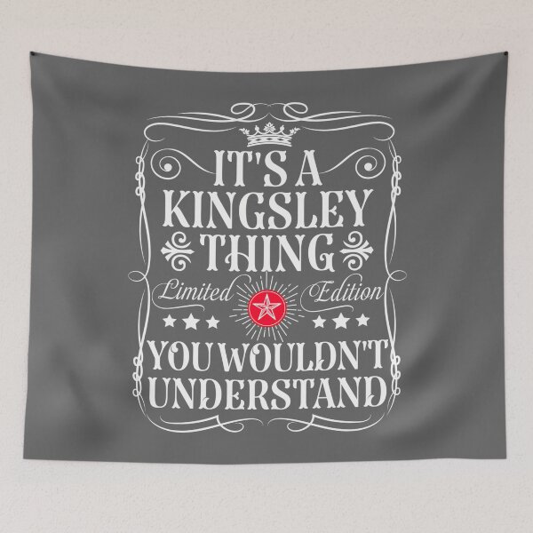 Item preview, Kingsley Name Its A Kingsley Thing You Wouldn't Understand Performance designed and sold by KristineLi.