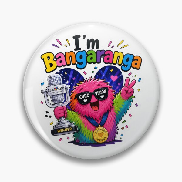 Item preview, Sticker Bangaranga Eurovision 2026 Dara Winner T- Shirt  designed and sold by DaniVi.