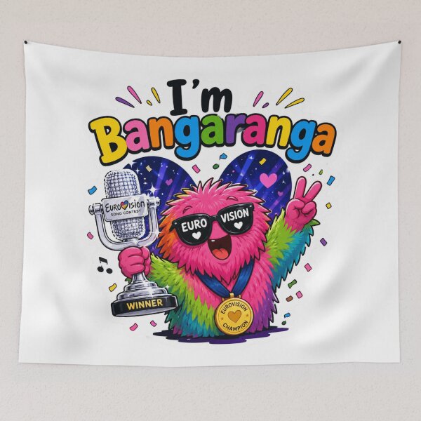 Item preview, Sticker Bangaranga Eurovision 2026 Dara Winner T- Shirt  designed and sold by DaniVi.