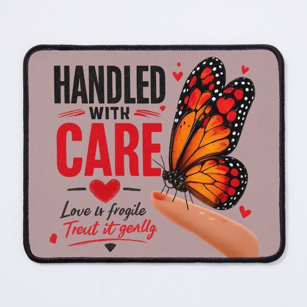 Item preview, Handled With Care: Soft Hearts Deserve Gentle Love designed and sold by JagrDesigns.