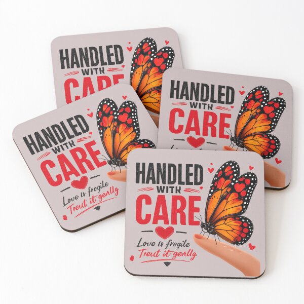 Item preview, Handled With Care: Soft Hearts Deserve Gentle Love designed and sold by JagrDesigns.