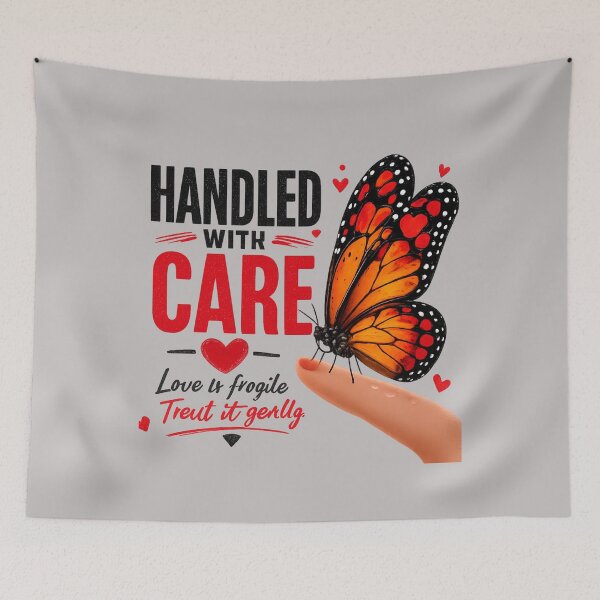 Item preview, Handled With Care: Soft Hearts Deserve Gentle Love designed and sold by JagrDesigns.