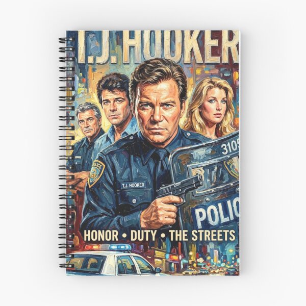 Item preview, The Streets of L.A. – T.J. Hooker Fine Art Print designed and sold by Art's Diner.