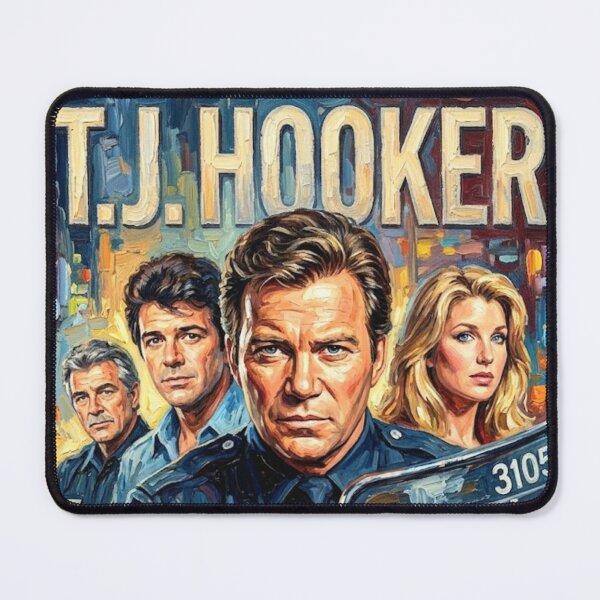 Item preview, The Streets of L.A. – T.J. Hooker Fine Art Print designed and sold by Art's Diner.
