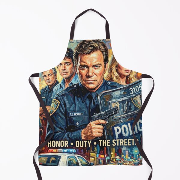 Item preview, The Streets of L.A. – T.J. Hooker Fine Art Print designed and sold by Art's Diner.