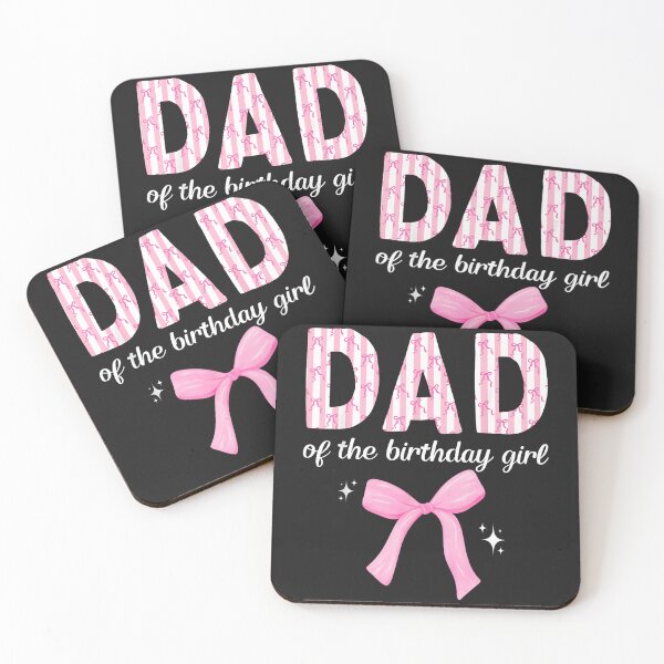 Item preview, Dad of The Birthday Girl Coquette Bow Family Matching designed and sold by CriseldaBruning.