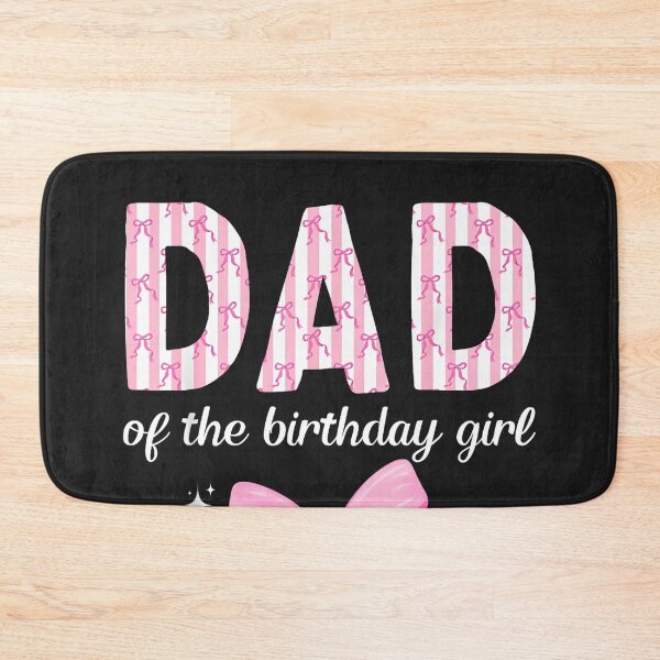 Item preview, Dad of The Birthday Girl Coquette Bow Family Matching designed and sold by CriseldaBruning.