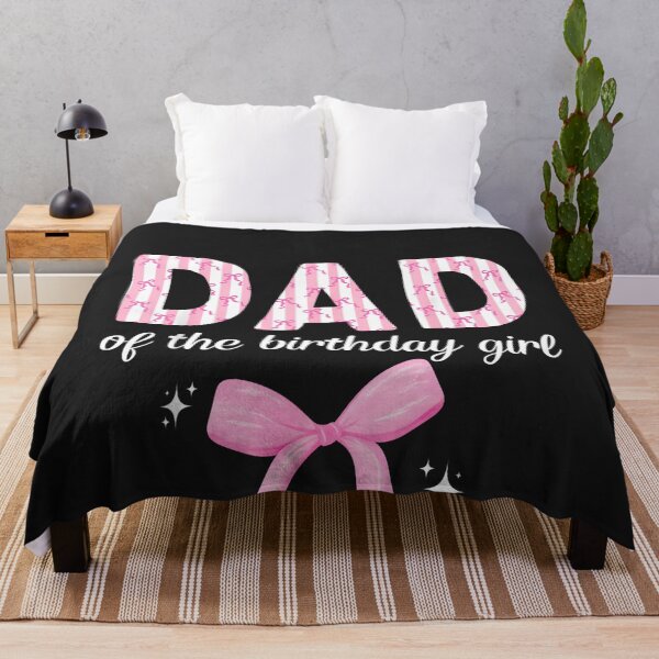 Item preview, Dad of The Birthday Girl Coquette Bow Family Matching designed and sold by CriseldaBruning.