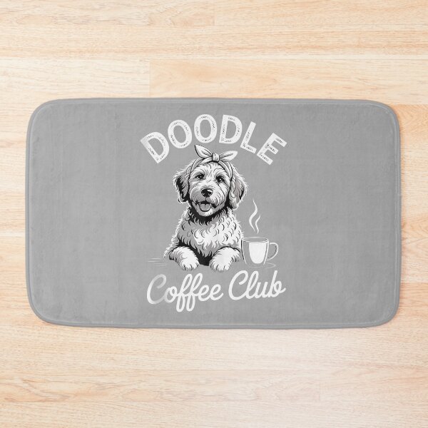 Item preview, Doodle Coffee Club Cute Dog Mom Dad Pet Lover Funny Tank Top designed and sold by ArleneRowe.