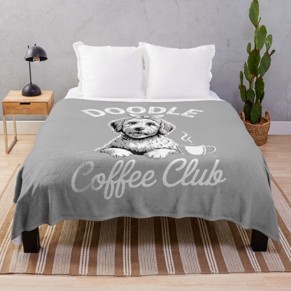 Item preview, Doodle Coffee Club Cute Dog Mom Dad Pet Lover Funny Tank Top designed and sold by ArleneRowe.