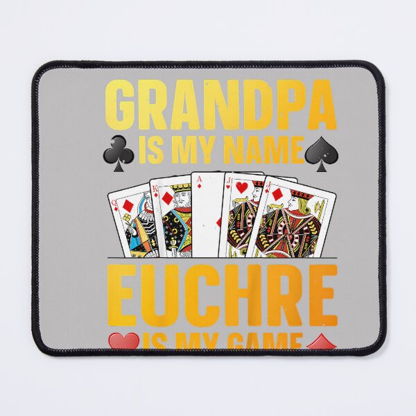 Item preview, Cool Euchre Art for Grandpa Men Dad Card Player Euchre Lover designed and sold by MabelWells.