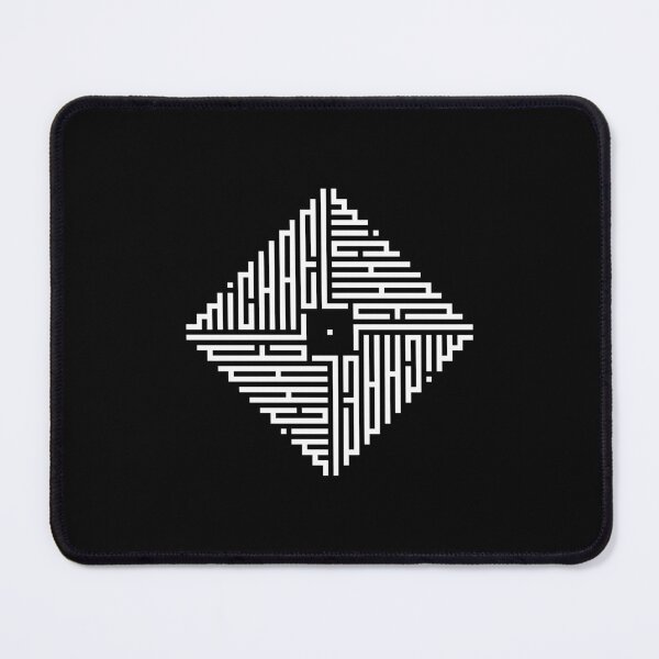 Item preview, MICHAEL | White  | Modern Geometric Kufi Calligraphy | From Name to Art   designed and sold by FOR YOUR NAME.