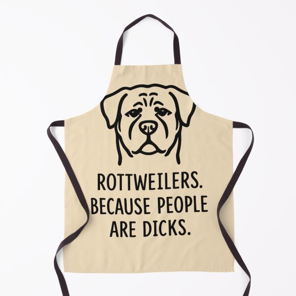 Item preview, Rottweilers because people are d!cks designed and sold by 123ks.