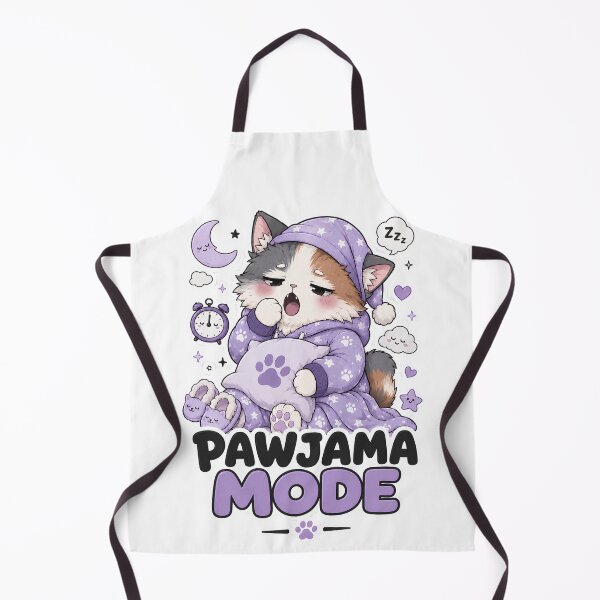 Item preview, Pawjama Mode Sleepy Cat designed and sold by MoodCats.
