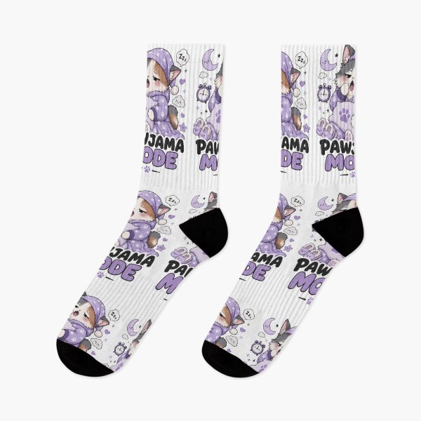 Item preview, Pawjama Mode Sleepy Cat designed and sold by MoodCats.