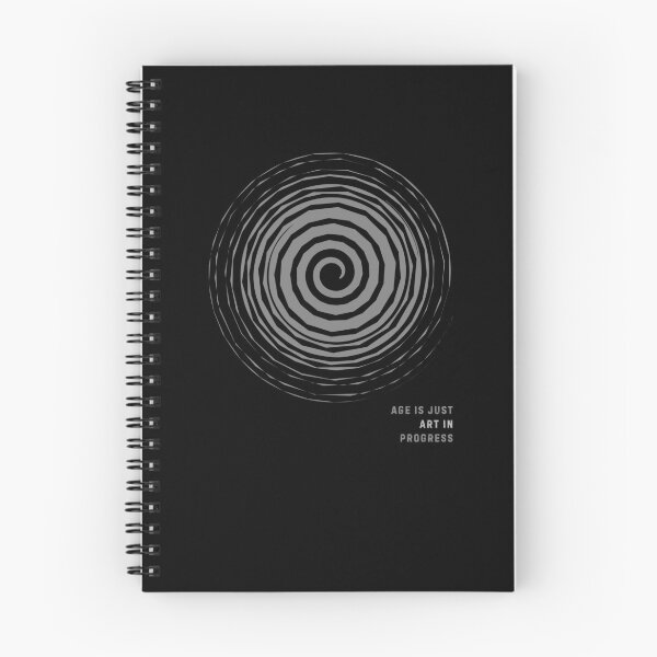 Item preview, Age Is Just Art In Progress Abstract Spiral Design designed and sold by Stillpath Co..