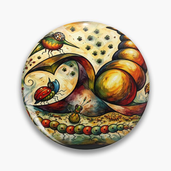 Item preview, Whimsical Garden Filled with Insects designed and sold by cuprum.