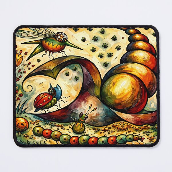 Item preview, Whimsical Garden Filled with Insects designed and sold by cuprum.